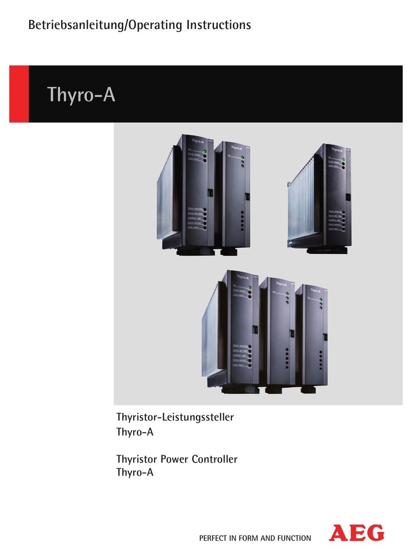 AEG THYRO-A Manuale utente