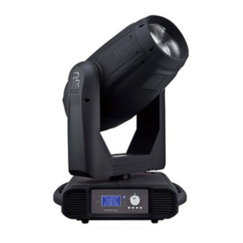 PR Lighting PR5000 Manuale utente