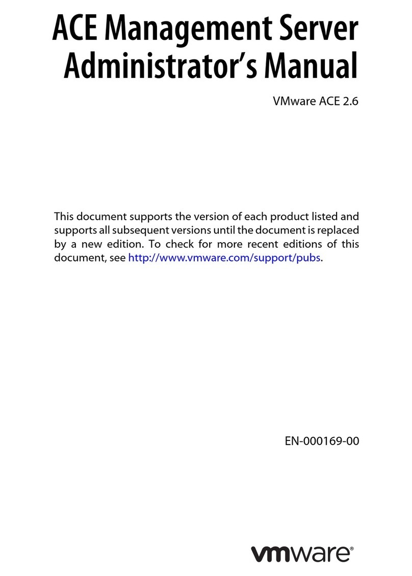VMware ACE Manuale per l'uso e la cura VMware ACE Manuale per l'uso e la cura