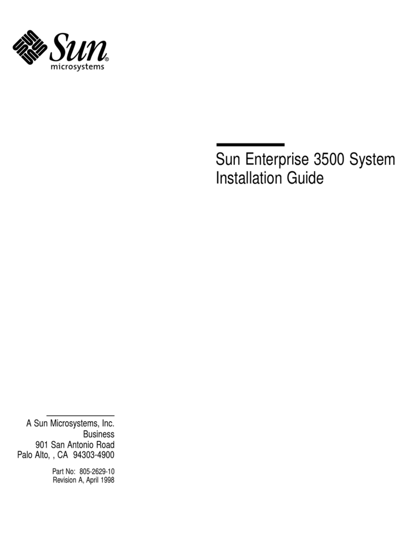 Sun Microsystems Enterprise 3500 Manuale utente