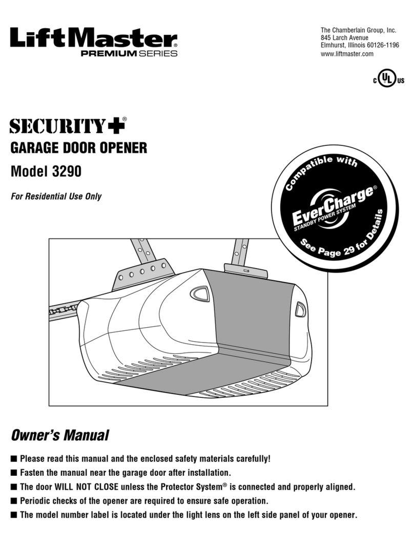 Chamberlain Security+ 3290 Manuale utente
