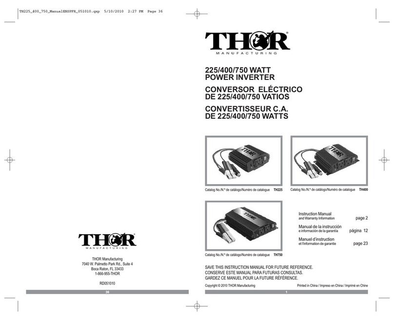 THOR TH225 Manuale utente