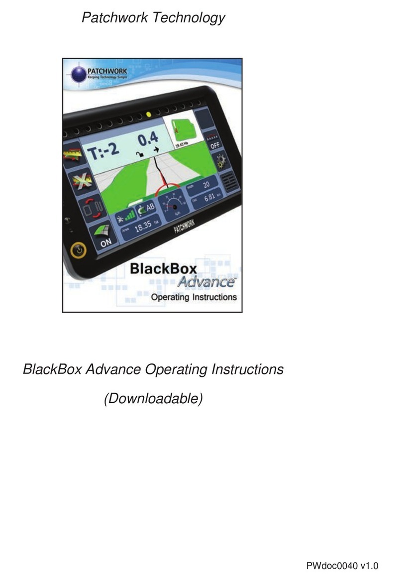 Patchwork Technology BlackBox Advance Manuale utente