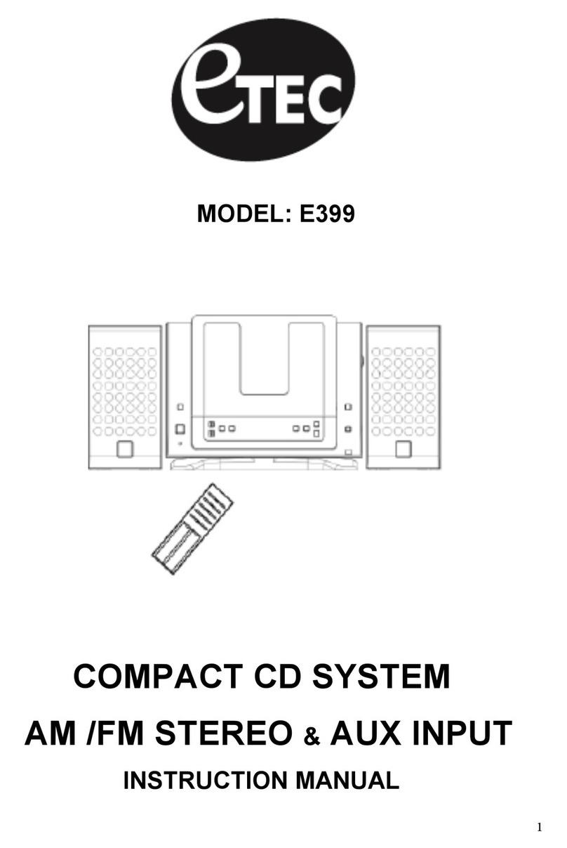 Etec E399 Manuale utente