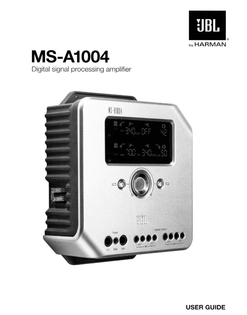 JBL MS-A1004 Manuale utente
