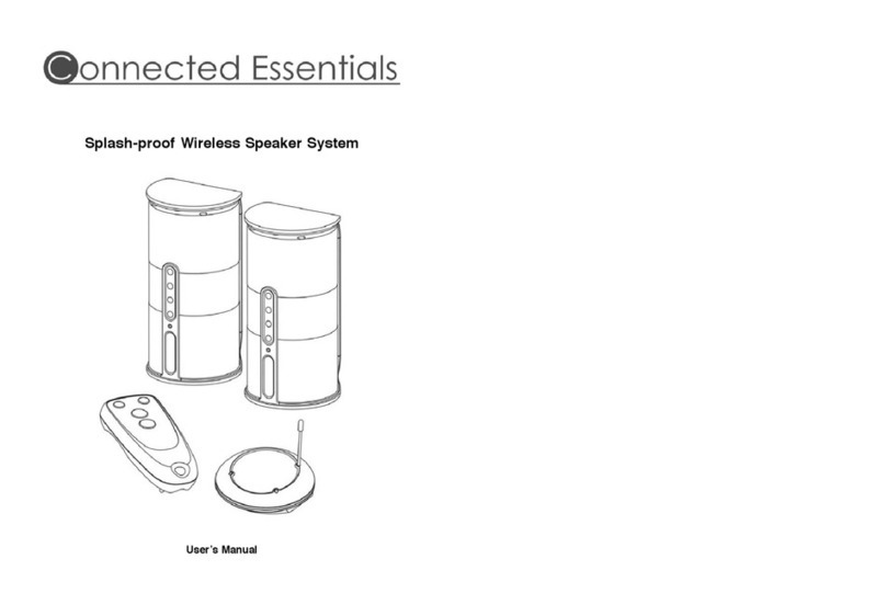 Connected Essentials Splash-proof Manuale utente