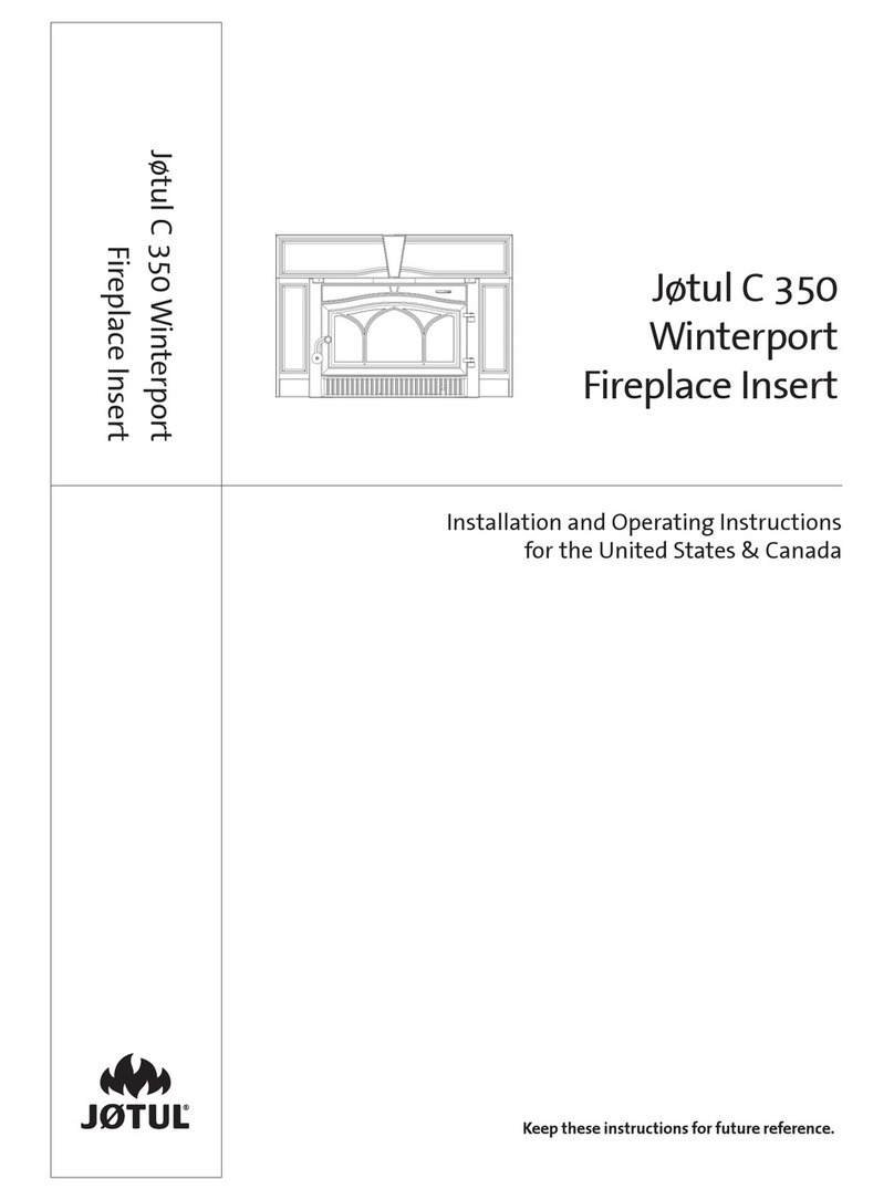 Jøtul C 350 Winterport Manuale utente