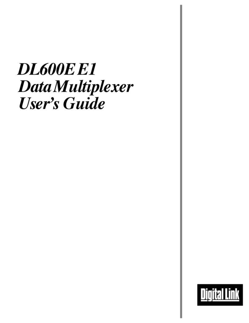 Digital Link DL600E E1 Manuale utente