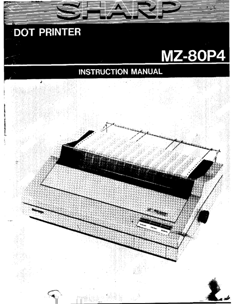 Sharp MZ-80P4 Manuale utente
