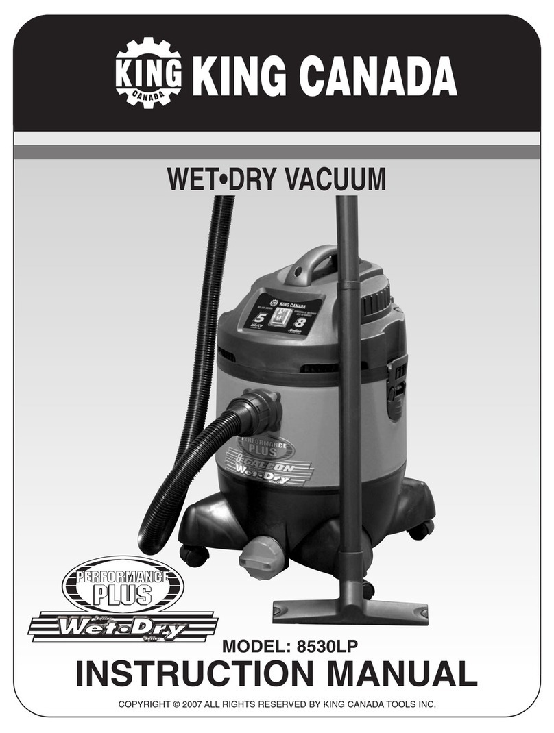 King Canada 8530LP Manuale utente