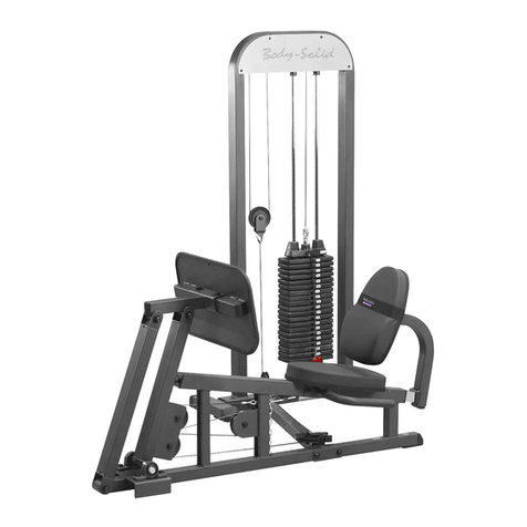 Body Solid GLP.1 Manuale utente Body Solid GLP.1 Manuale utente