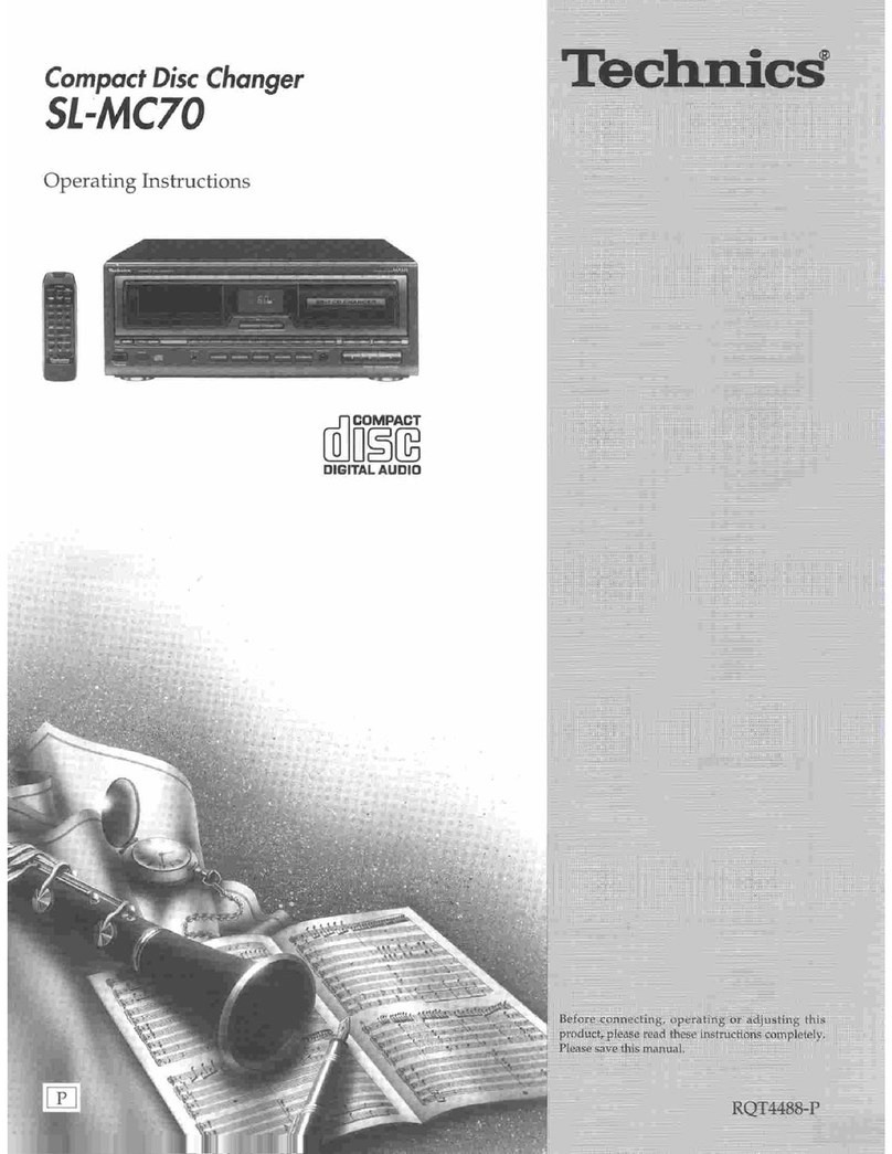 Technics SL-MC70 Manuale utente
