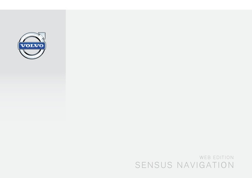 Volvo SENSUS Manuale utente Volvo SENSUS Manuale utente