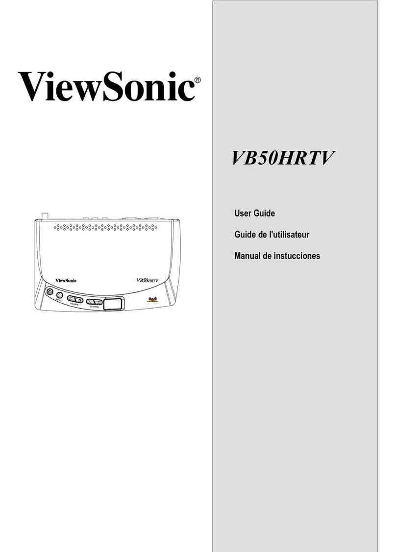 ViewSonic VB50HRTV Manuale utente