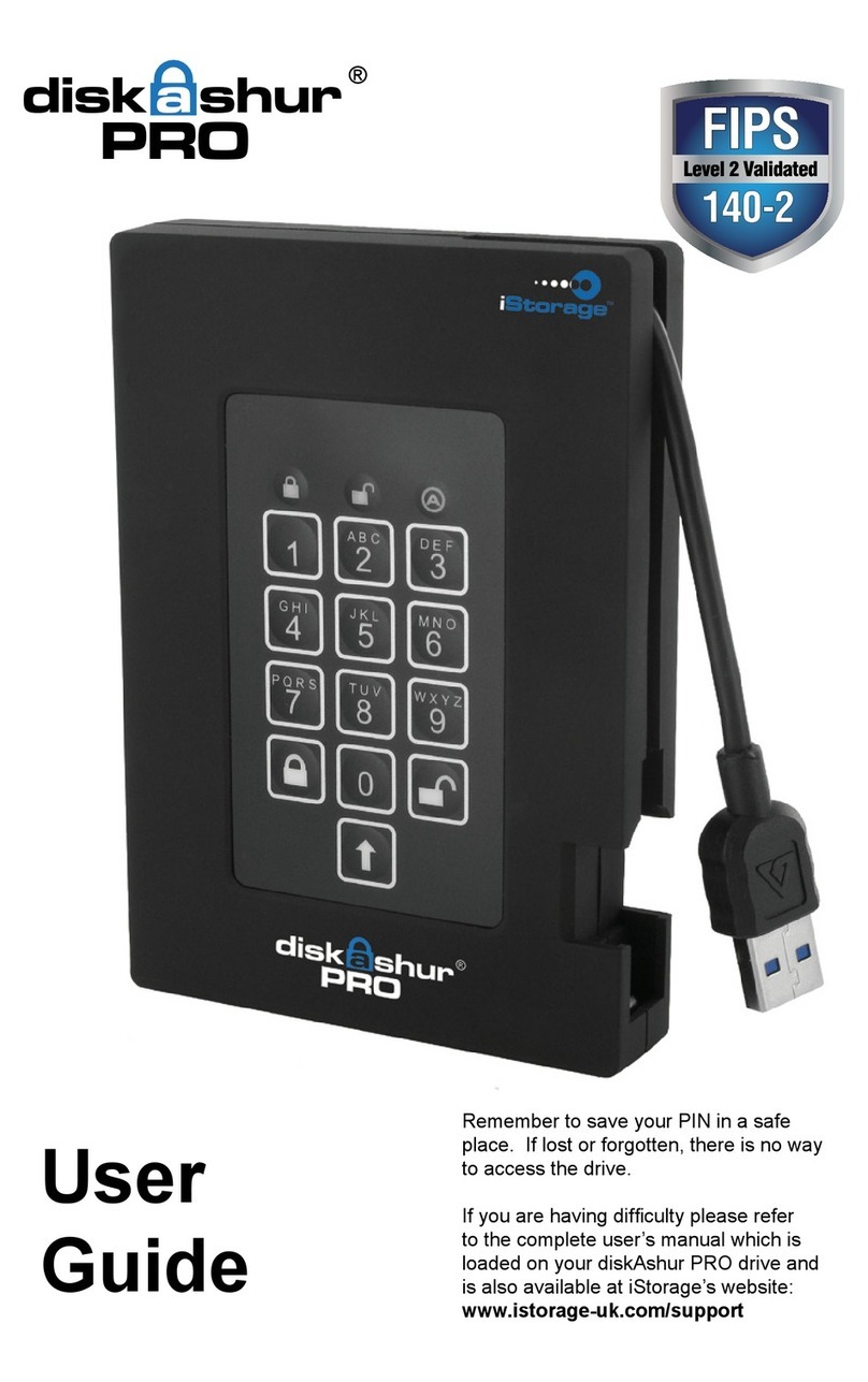 Diskashur iStorage Manuale utente