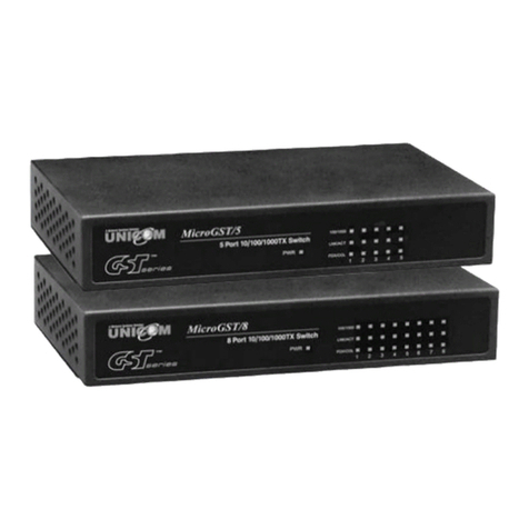 Uni-Com MicroGST/5 GEP-32005T Manuale utente