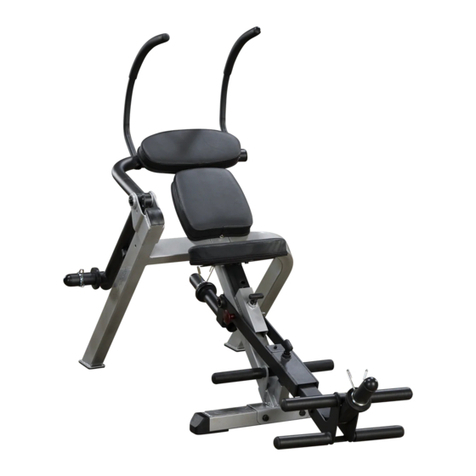 Body Solid GAB300 Manuale utente Body Solid GAB300 Manuale utente