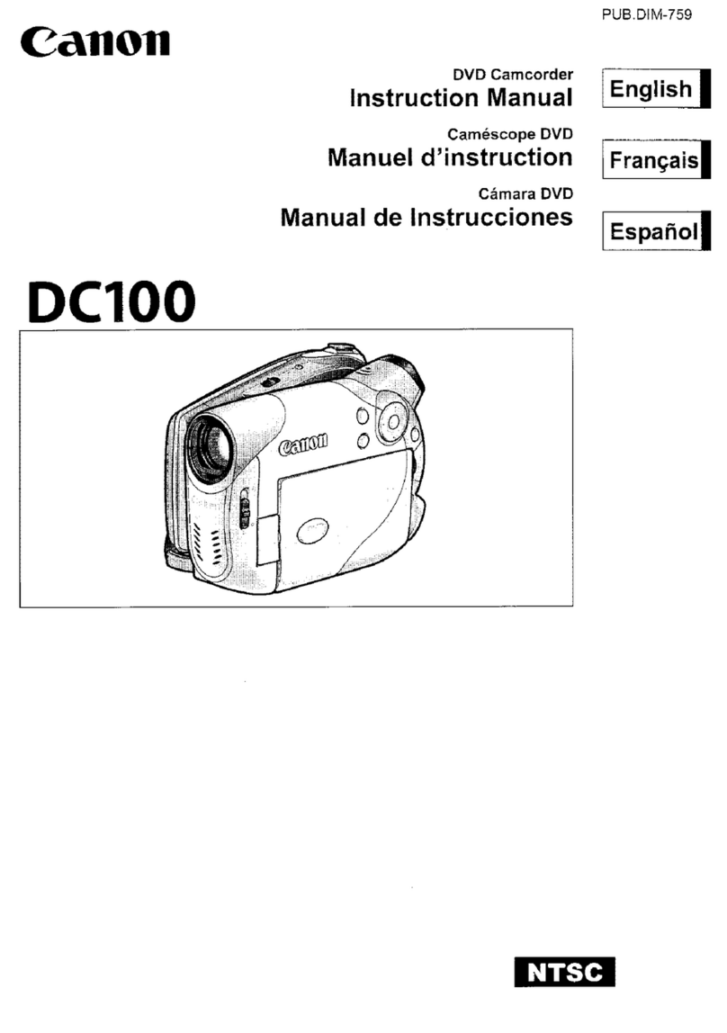 Canon DC100 - WL Remote Control Manuale utente