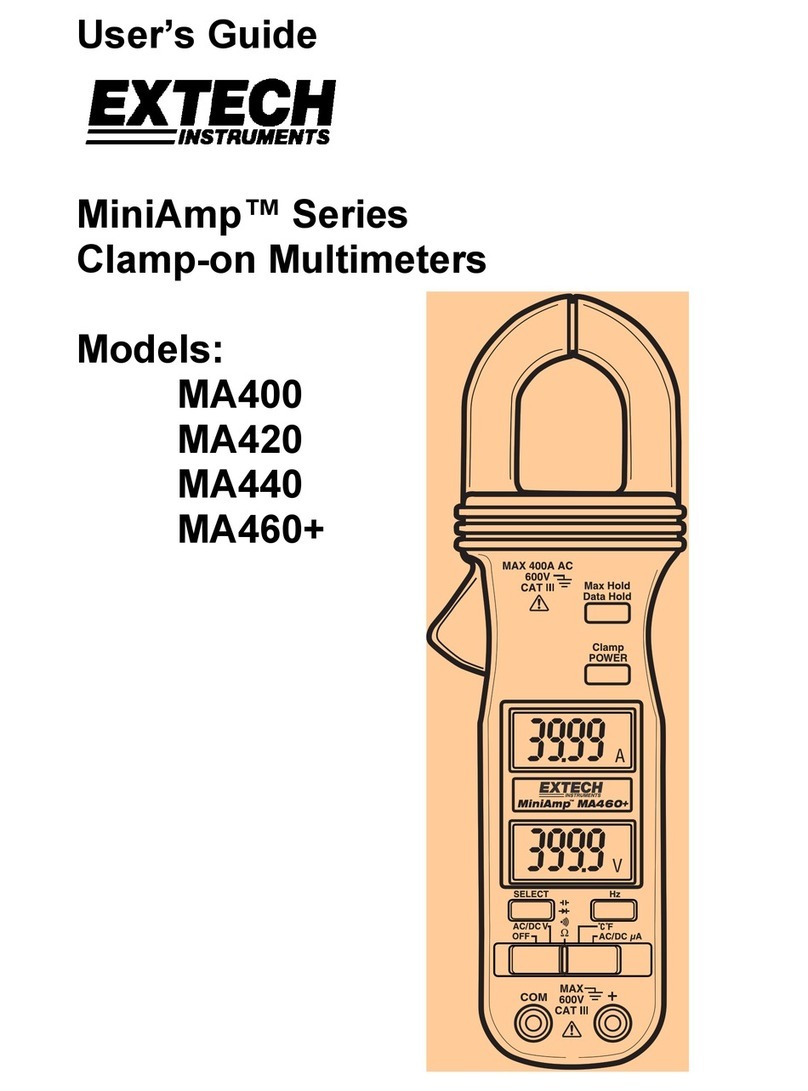 Extech Instruments MA400 Manuale utente