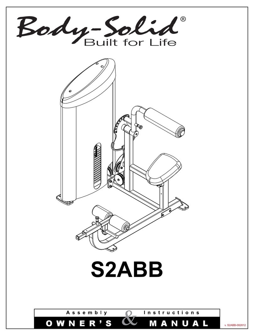 Body Solid S2ABB Manuale utente