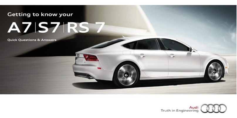 Audi RS 7 Istruzioni per il montaggio