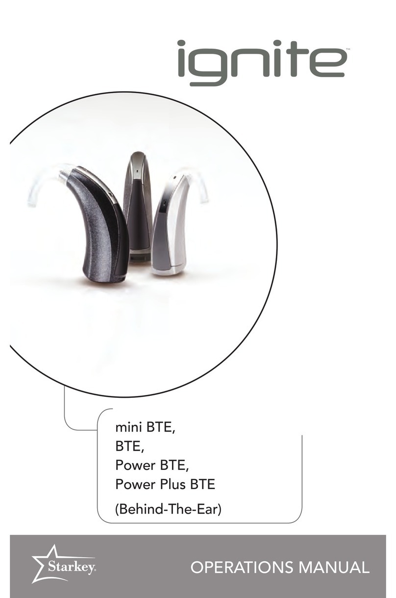 Ignite mini BTE Manuale utente