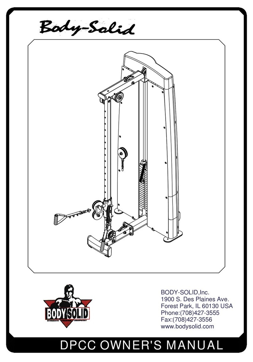 Body Solid DPCC Manuale utente