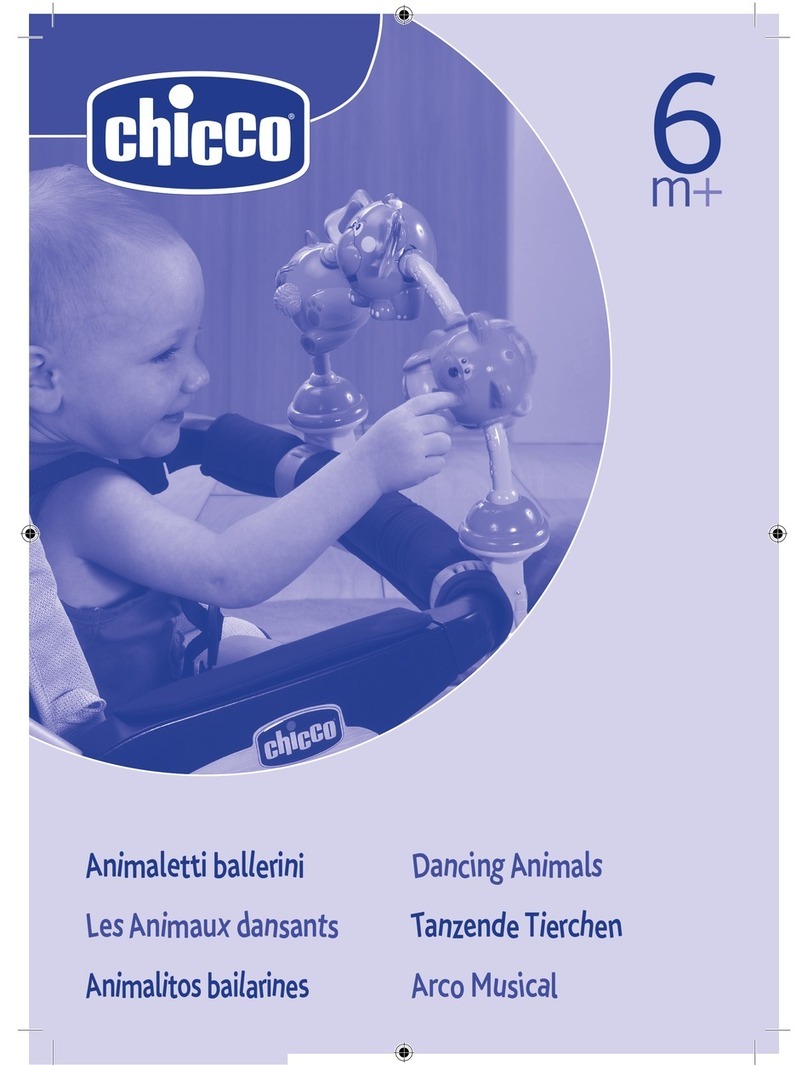 Chicco DANCING ANIMALS Manuale utente