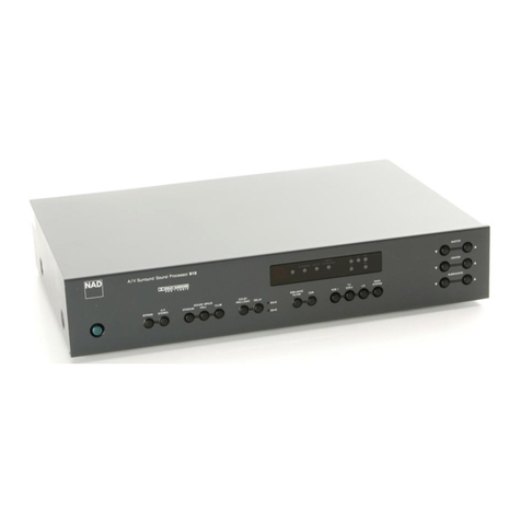 NAD 910 Manuale utente