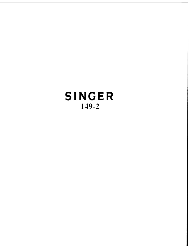 Singer 149-2 Guida rapida