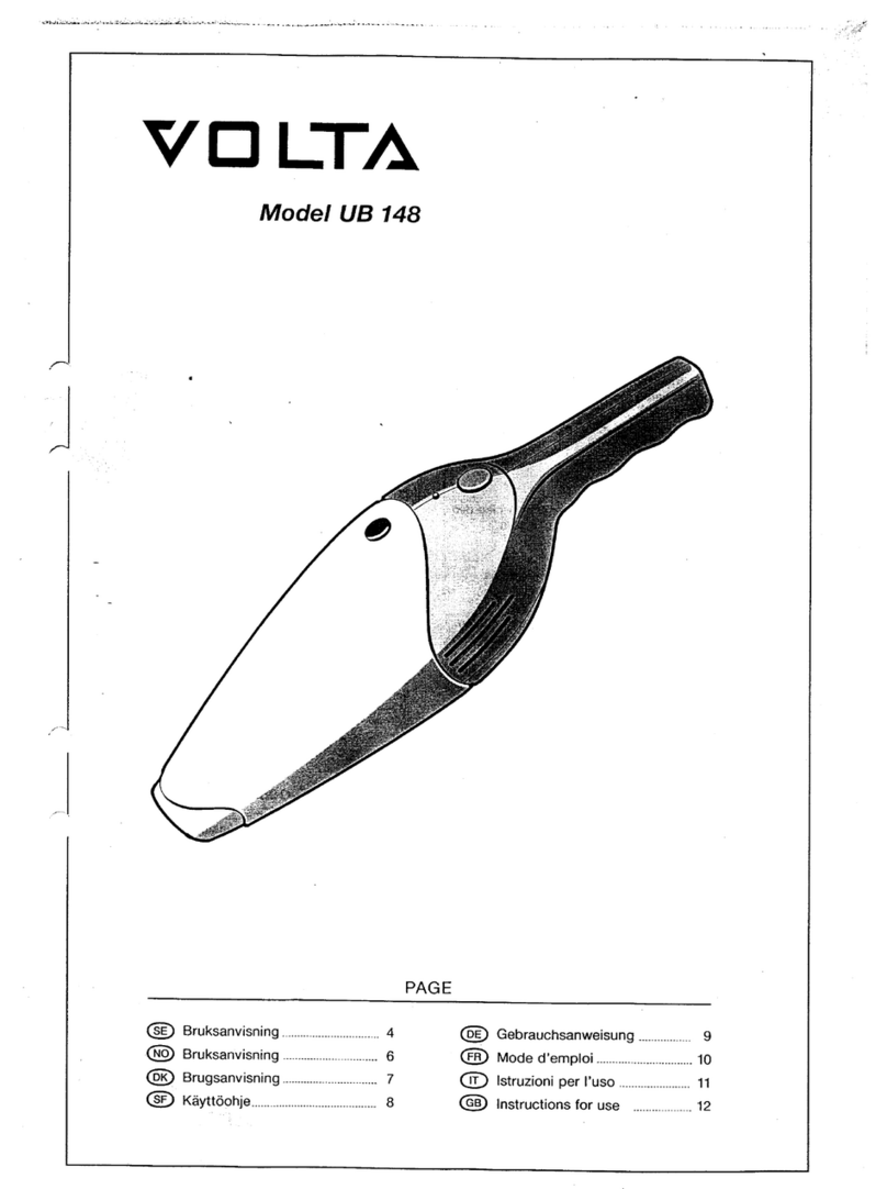 VOLTA UB158 Manuale utente VOLTA UB158 Manuale utente
