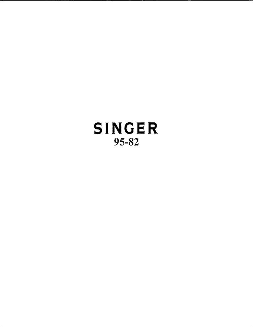 Singer 95-82 Manuale utente