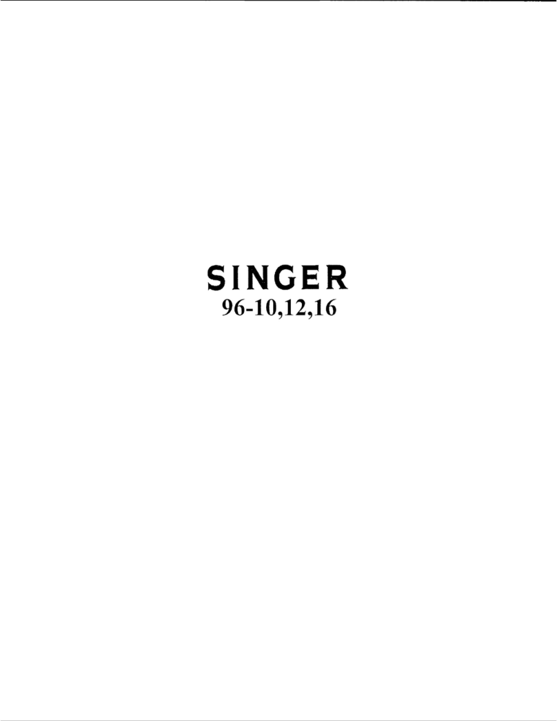 Singer 96-10 Manuale utente