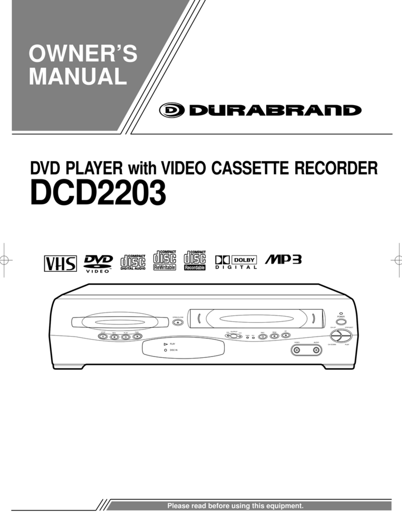 Durabrand DCD2203 Manuale utente