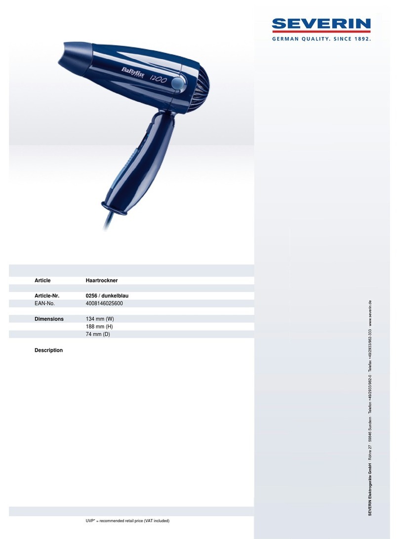 SEVERIN 256 Guida utente