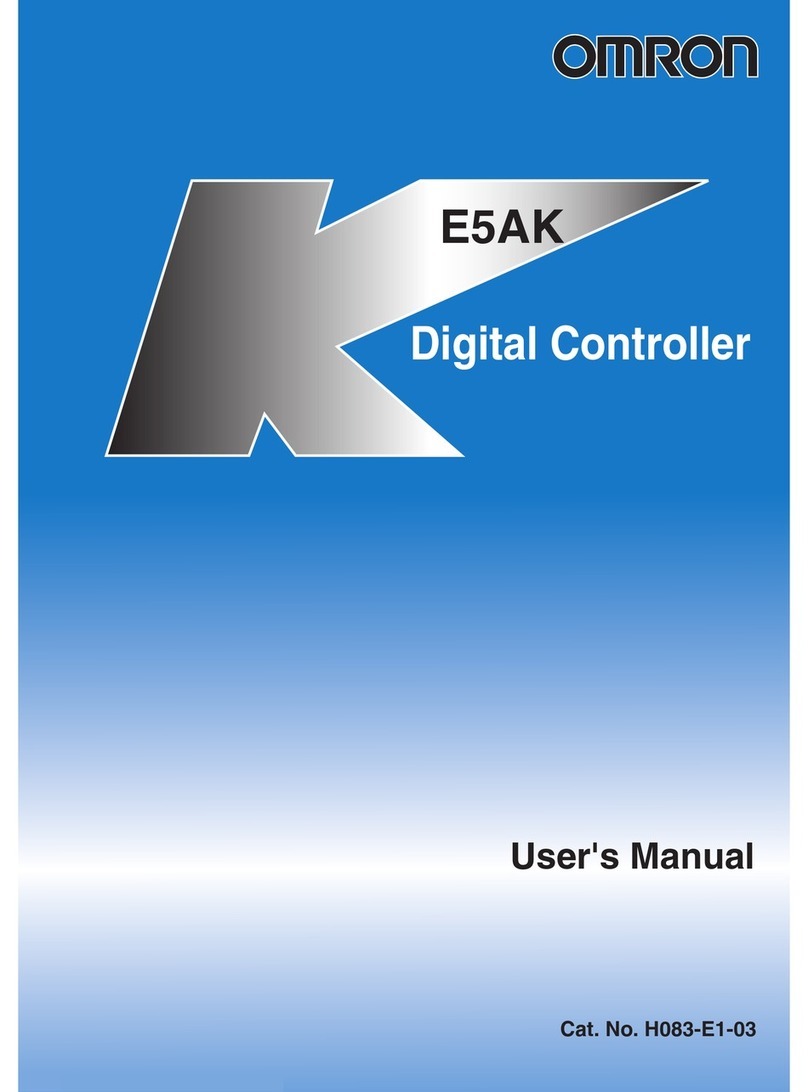 Omron E5AK Manuale utente