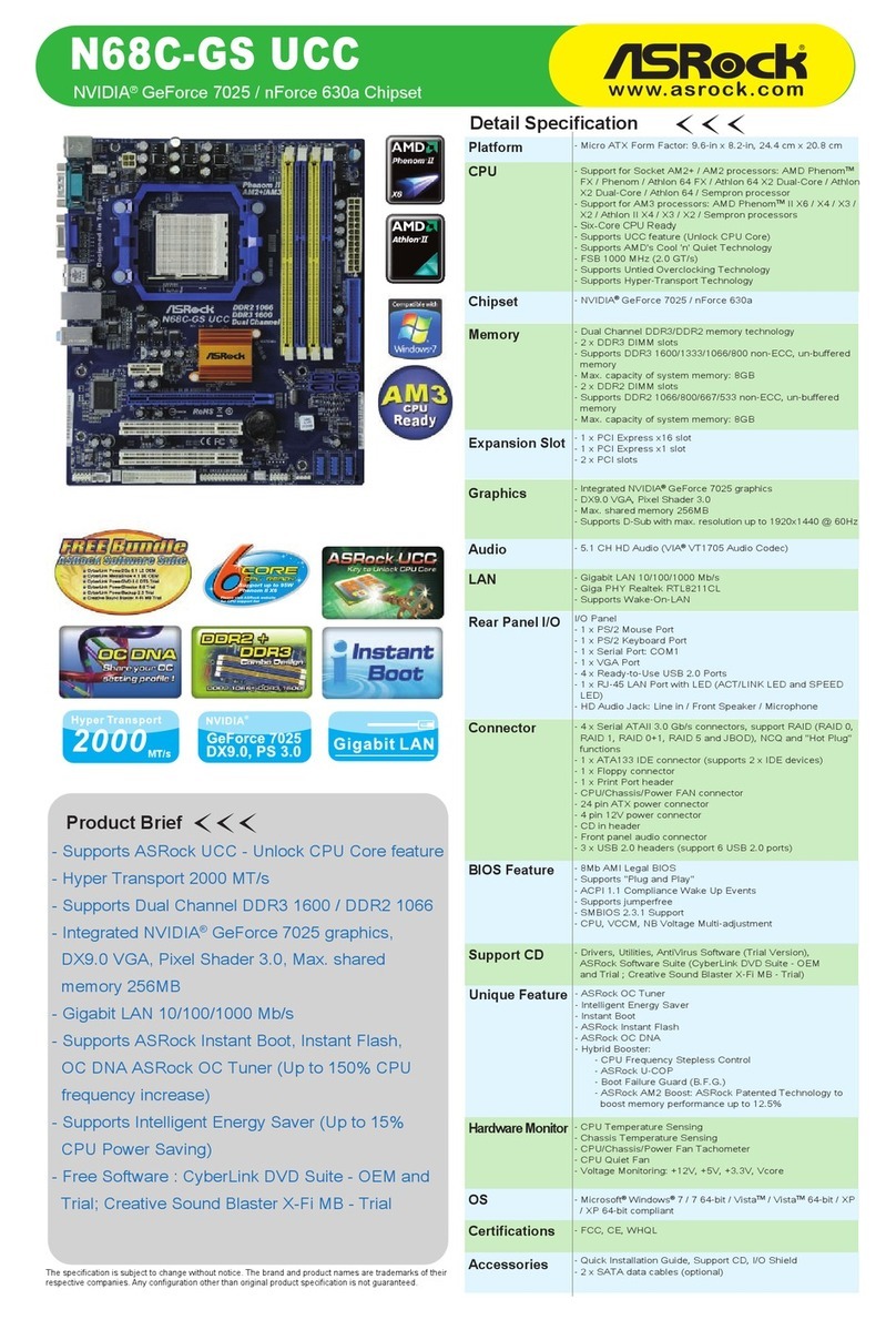 ASROCK N68C-GS UCC - Manuale utente