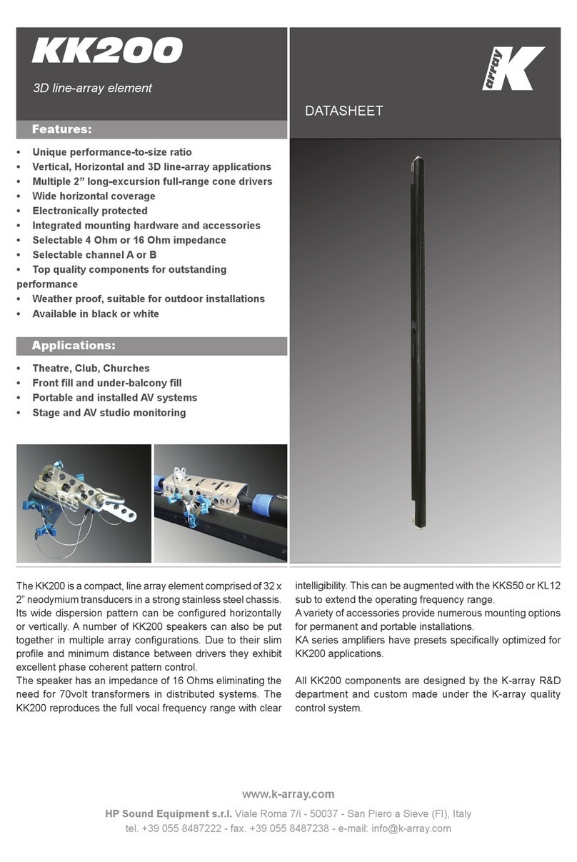 K-array KK 200 Manuale utente