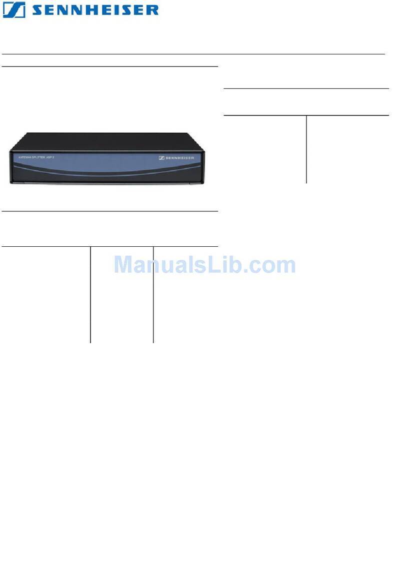 Sennheiser ASP 2 Manuale utente