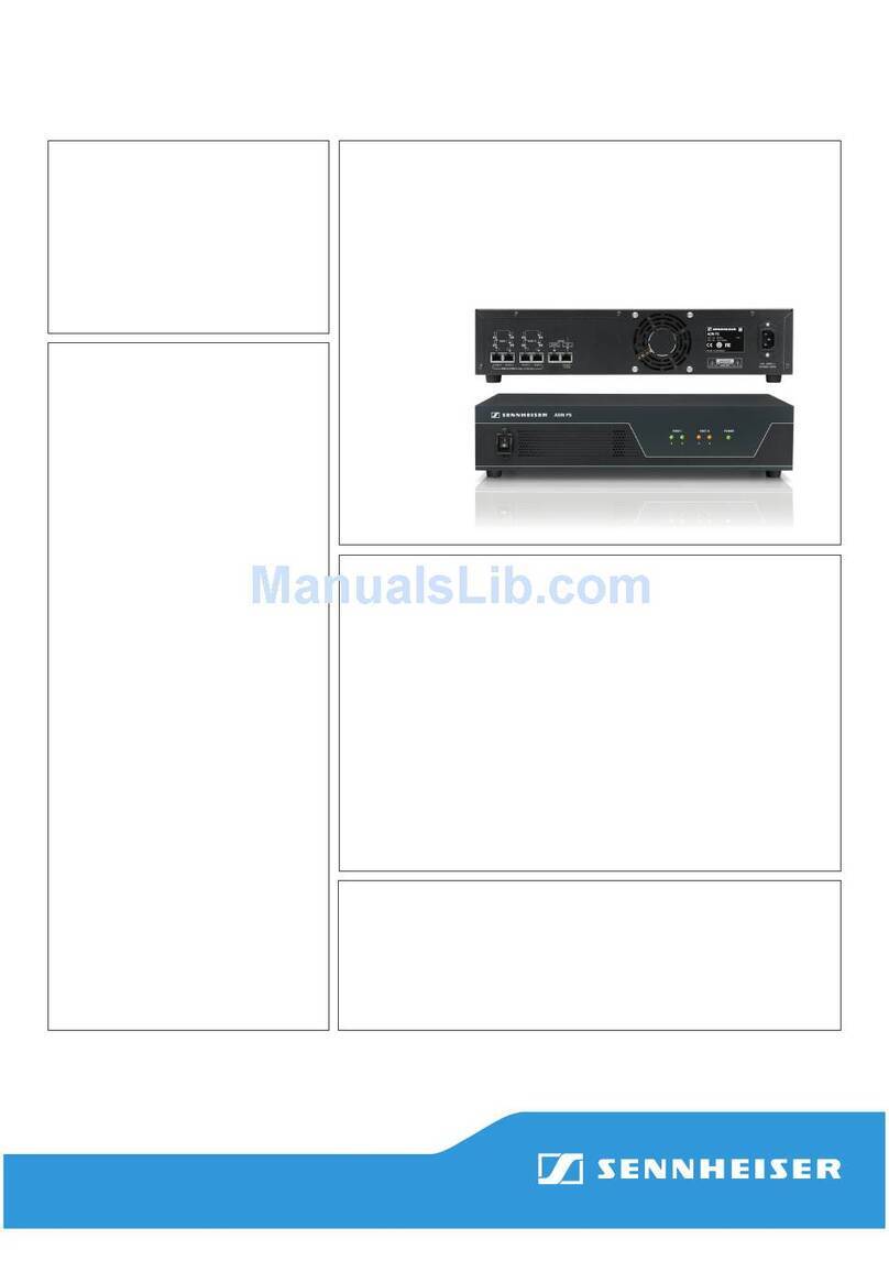 Sennheiser ADN PS - Manuale utente