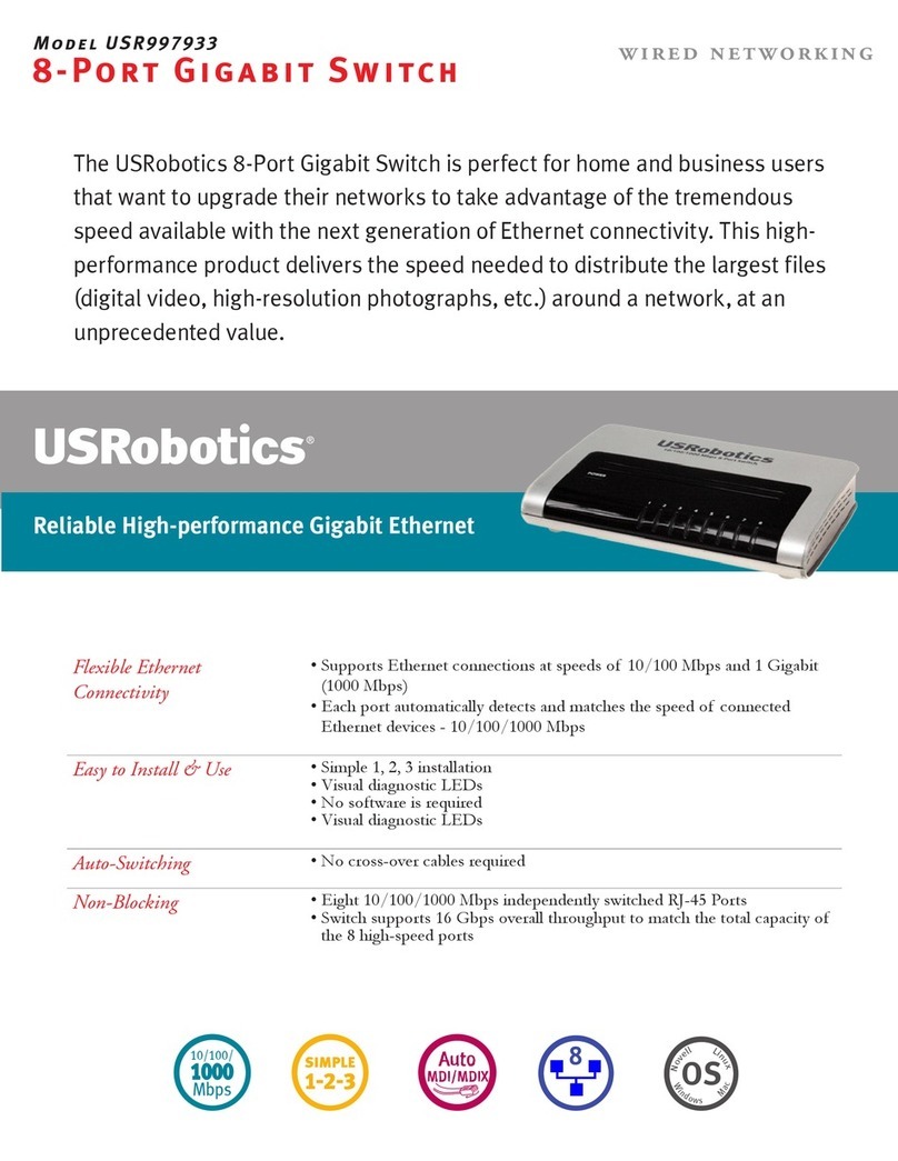 US Robotics USR997933 Manuale utente