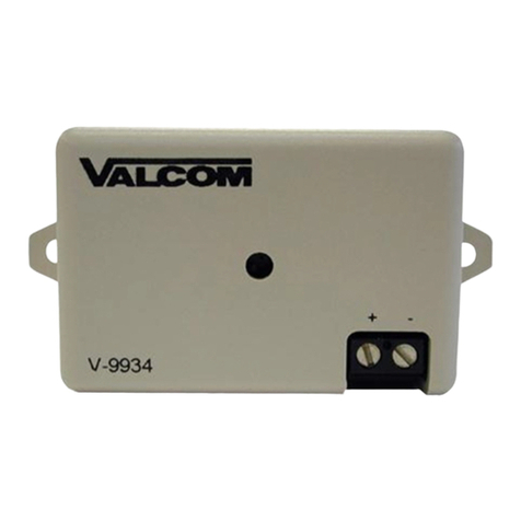 Valcom V-9934 Manuale utente
