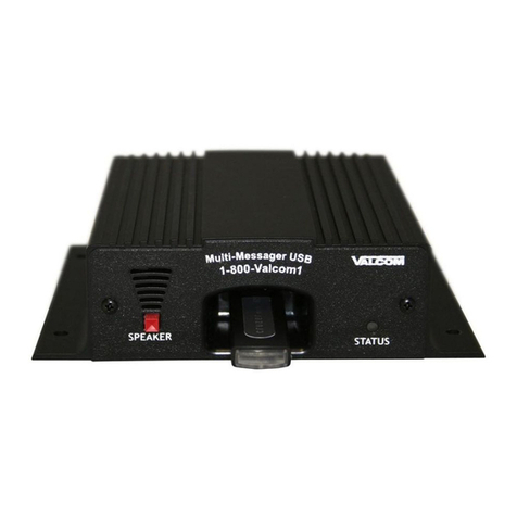 Valcom V-9989 Manuale di istruzioni