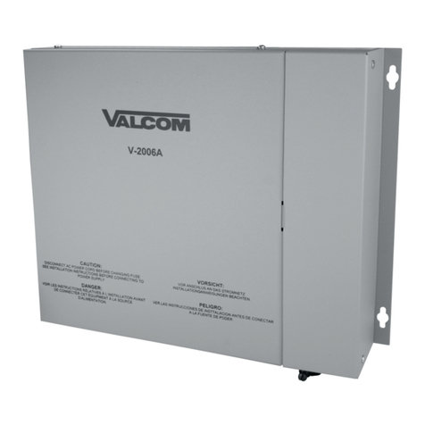 Valcom V-2006A Manuale utente