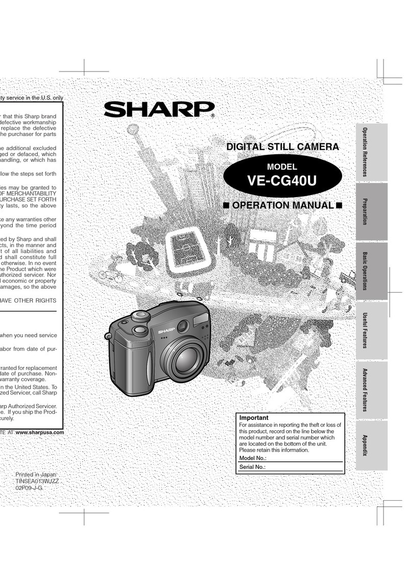 Sharp VE-CG40U Manuale utente
