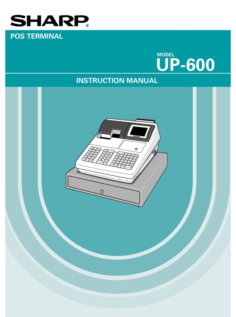 Sharp UP-600 Manuale utente
