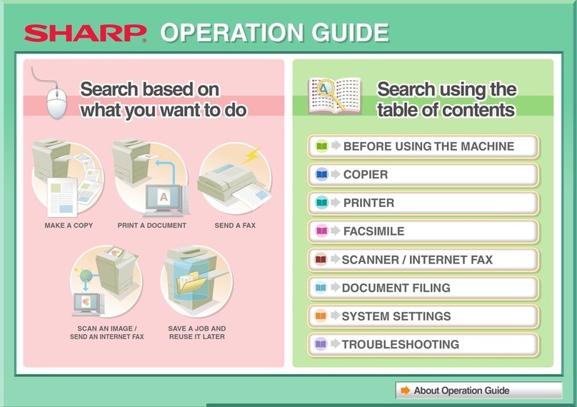 Sharp DX-C311 - Color - All-in-One Manuale utente