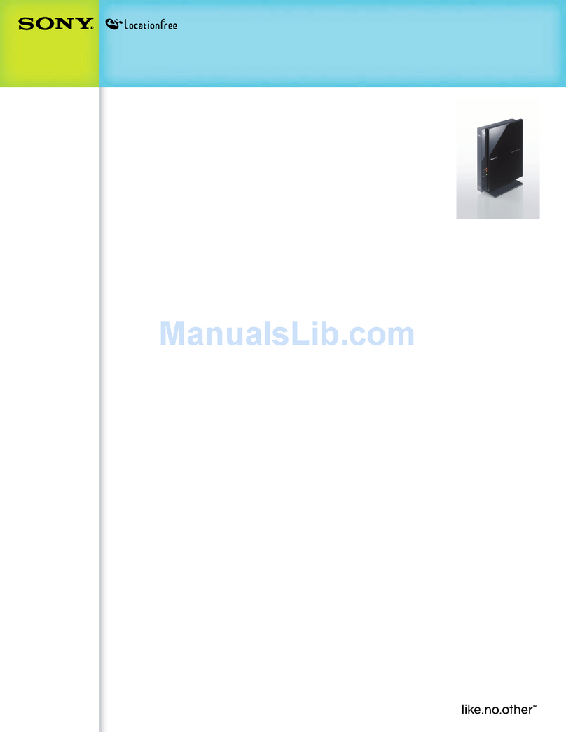 Sony LF-BOX1 Manuale utente