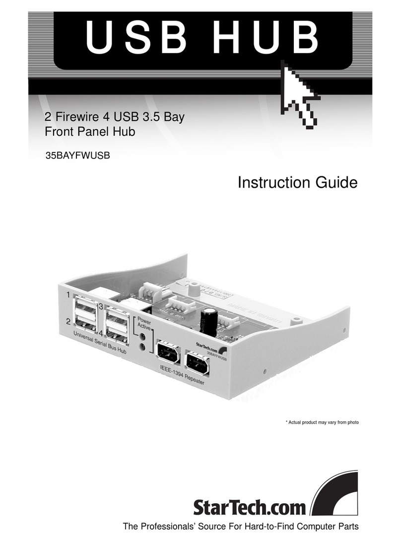 StarTech.com 35BAYFWUSB Manuale