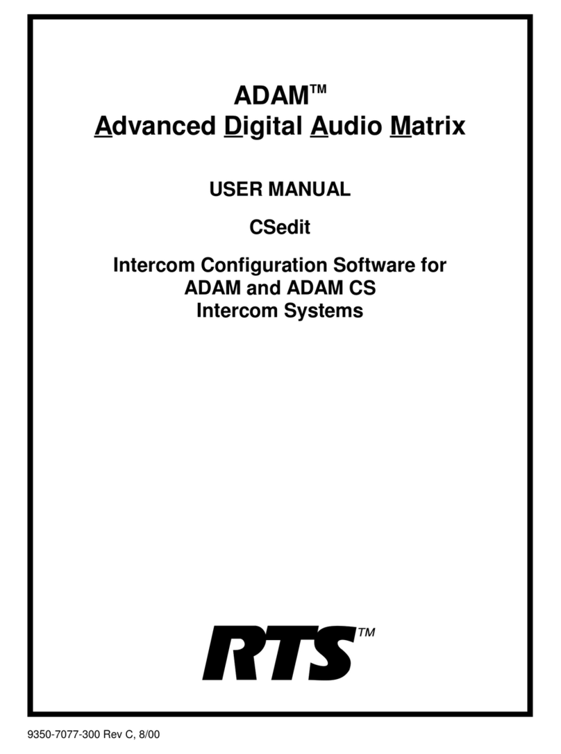 RTS ADAM-CSedit Manuale utente